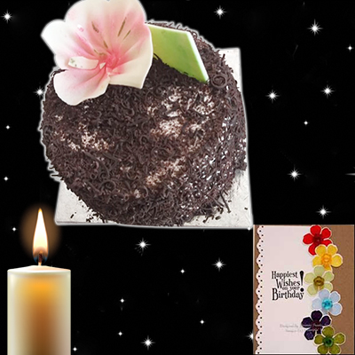 "Midnight Surprise cake - codeM03 - Click here to View more details about this Product